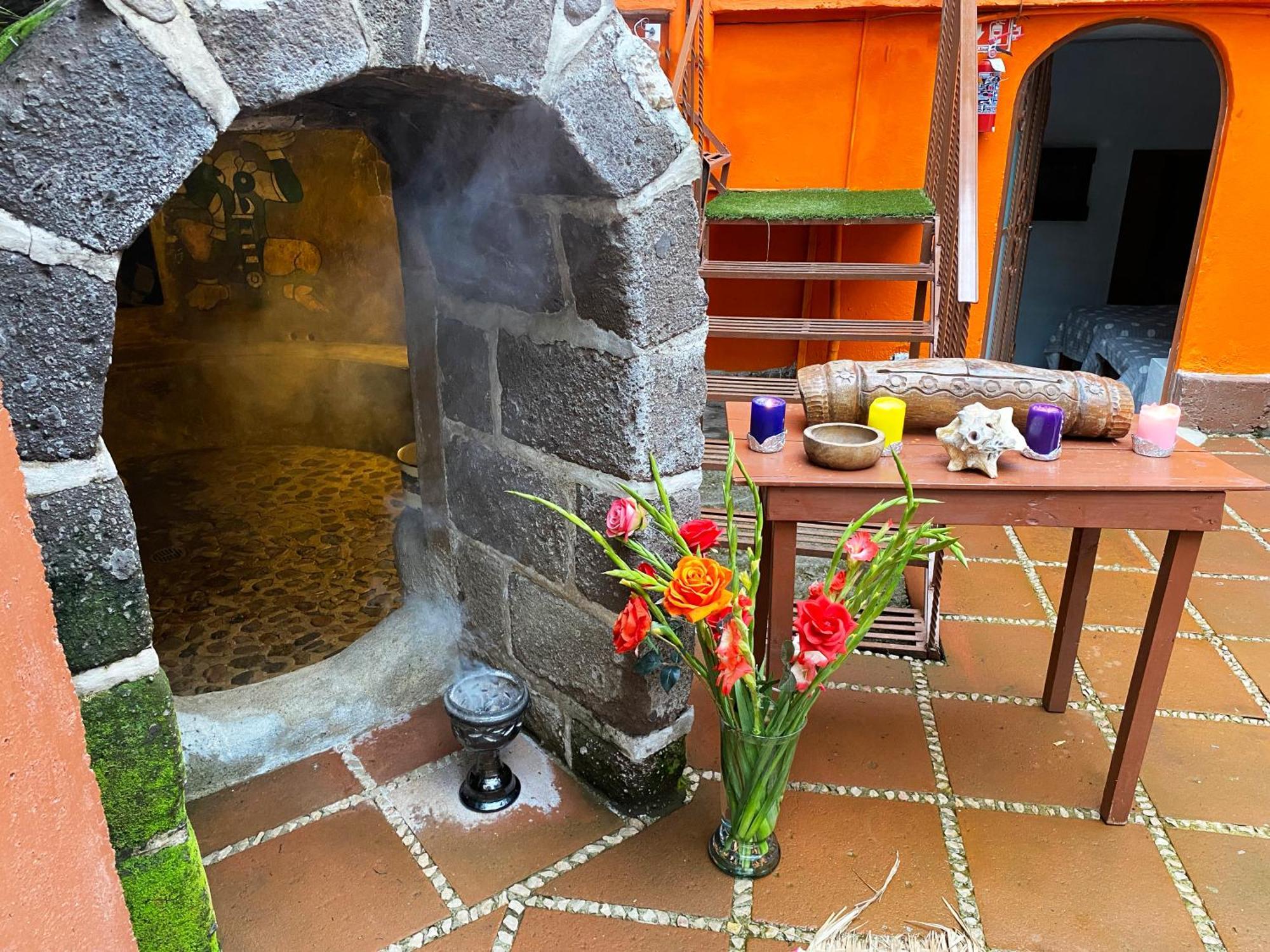 Posada Temazcal Santo Domingo Hotel Tepoztlán Kültér fotó